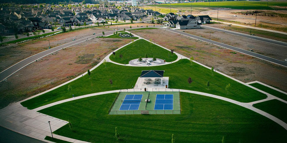 The Enclave Community Park 球场或整体布局